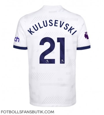 Tottenham Hotspur Dejan Kulusevski #21 Replika Hemmatröja 2023-24 Kortärmad